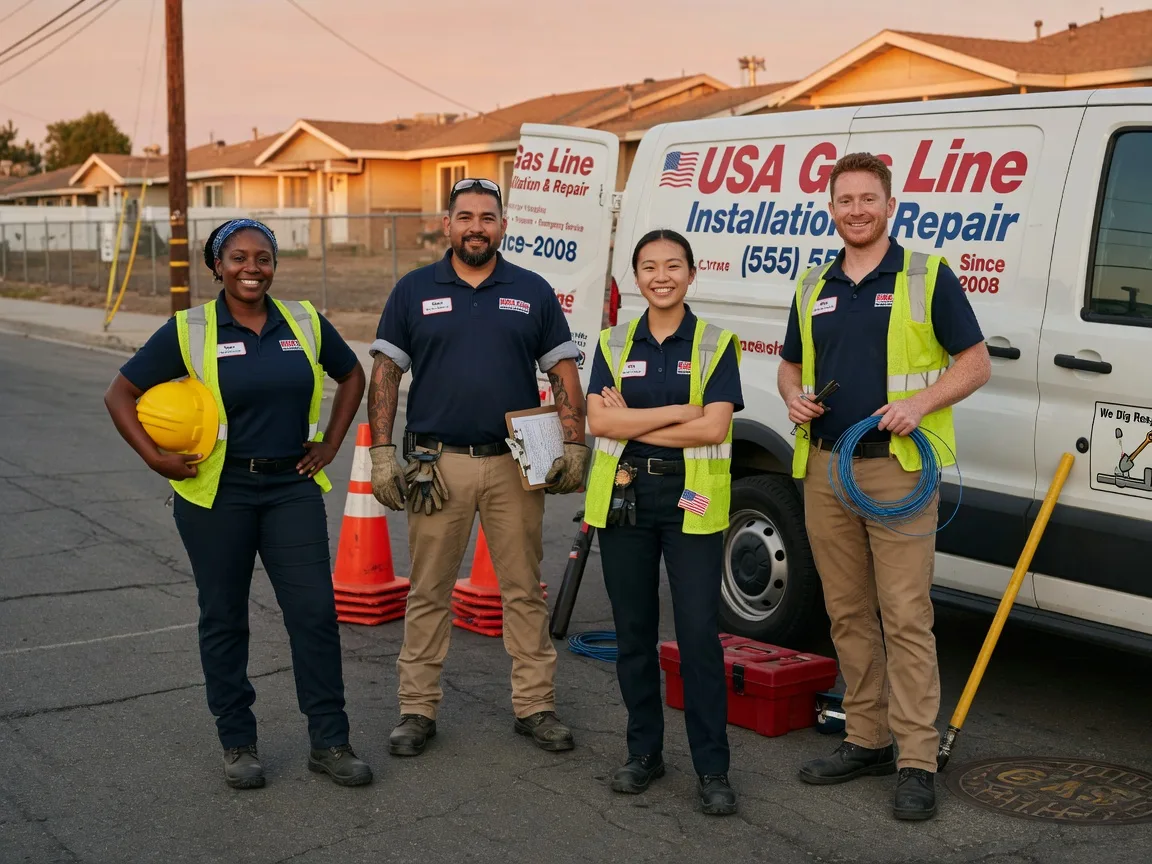 Gas Line Installation company in Minnewaukan, ND